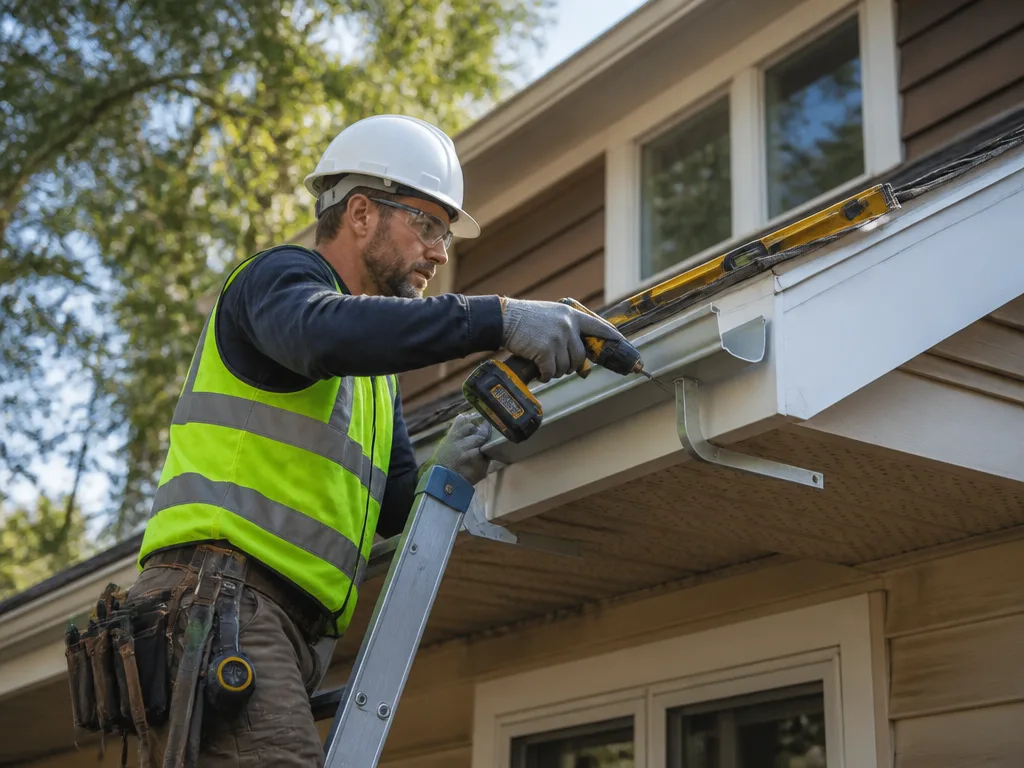 Aluminum Gutter Installation
