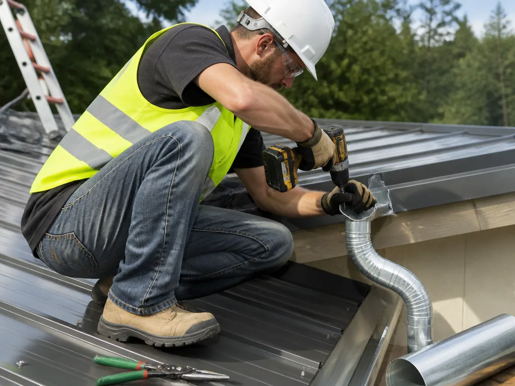 Downspout Installation