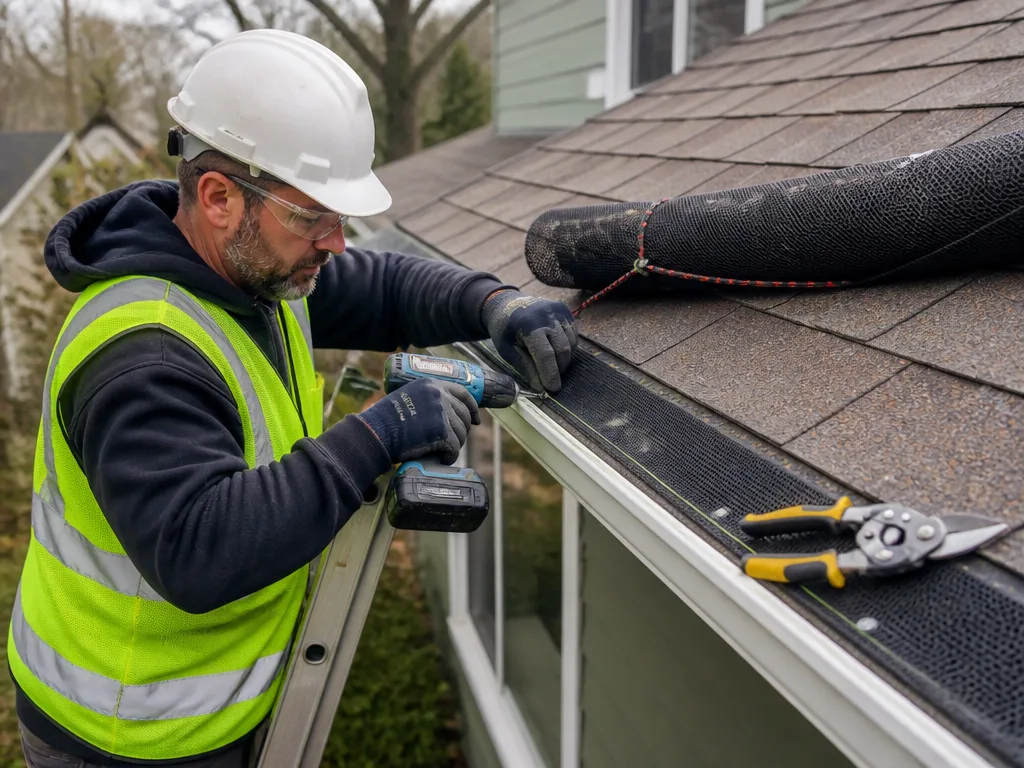 Gutter Guard Installation